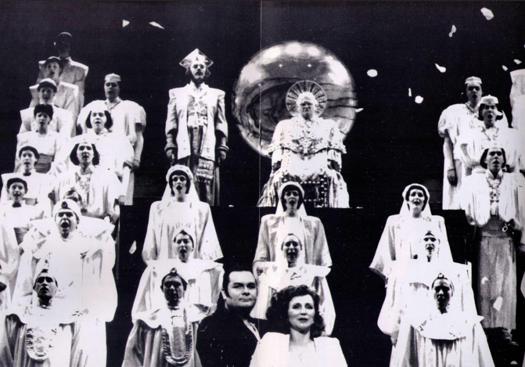 Singing a Quartet for the Victoria State Opera